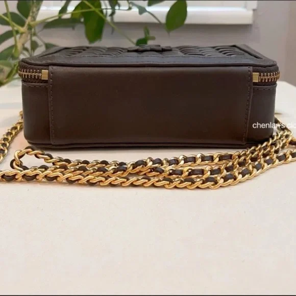 🔥 NeW! $498 Tory Burch Britten Woven Small Top handle Case - Picture 5 of 12